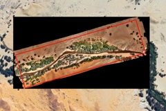 Drohnenkartierung der Bäume im Kuiseb